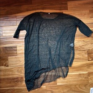 Vigorella Women’s Forest Green Sheer Swimsuit Coverup